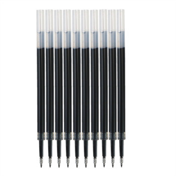 Νέα διαδικασία ST refill 0,5mm Black Press Gel Pen Refills Υψηλής ποιότητας ανταλλακτικό άνθρακα ST Στυλό Συμβουλή