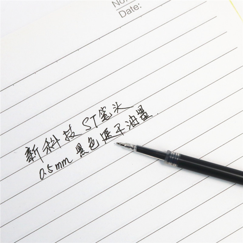 Novi proces ST dopuna 0,5 mm Black Press Gel Pen Punjenje Visokokvalitetno ugljično punjenje vrha ST olovke