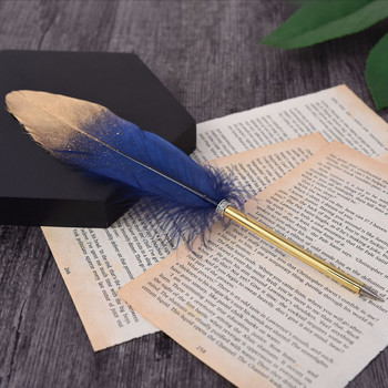 5 τεμάχια γραφικής ύλης Lytwtw\'s Χαριτωμένα φτερά σχολικά προμήθειες γραφείου στυλό δώρο Γλυκό και όμορφο στυλ προσωπικότητας