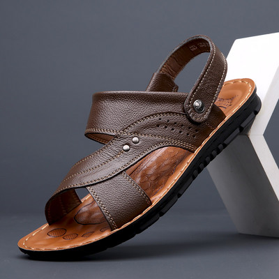 Vyriški sandalai paplūdimio šlepetės 2023 m. Nauji vasaros komforto vyriški lauko vandens batai šlepetės Vyriški sportbačiai sandalai vyriški batai