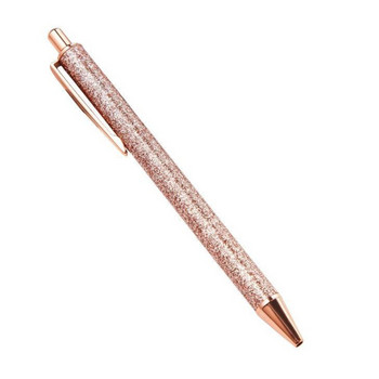 4 части Lytwtw\'s Ballpoint Pen Luxury Cute Wedding Rose Gold Метални канцеларски материали Училищни офис консумативи Висококачествени химикалки