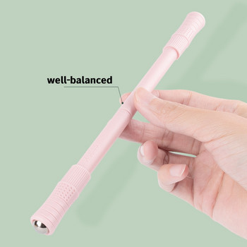Цветна въртяща се химикалка, добре балансирана въртяща се дихателна светлина, креативна играчка, освобождаваща налягането, подарък за начинаещи студенти A7285