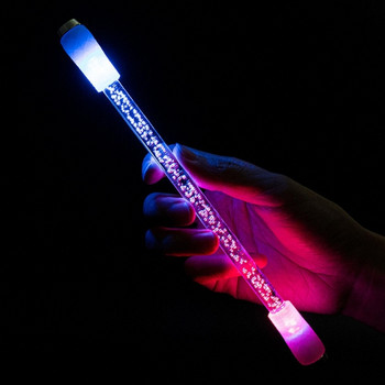 Περιστρεφόμενο στυλό LED Light Up Rolling Finger Rotating Pen Antislip Coating Περιστρεφόμενο στυλό για ψυχαγωγία μαθητών
