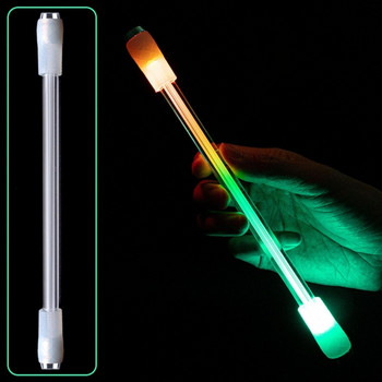 Περιστρεφόμενο στυλό LED Light Up Rolling Finger Rotating Pen Antislip Coating Περιστρεφόμενο στυλό για ψυχαγωγία μαθητών