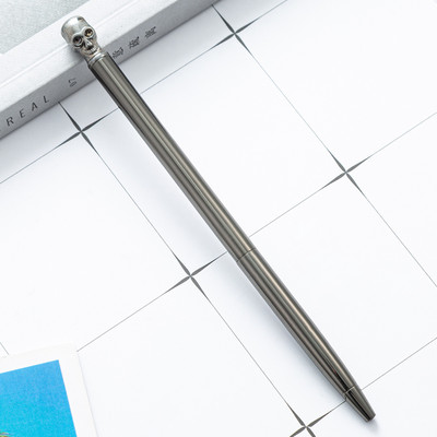 4 komada Lytwtw's Kemijska olovka Skull Love Wedding Metalna bakrena olovka Uredski školski pribor Pribor