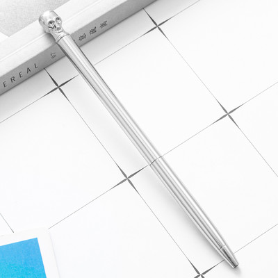 4 komada Lytwtw's Kemijska olovka Skull Love Wedding Metalna bakrena olovka Uredski školski pribor Pribor