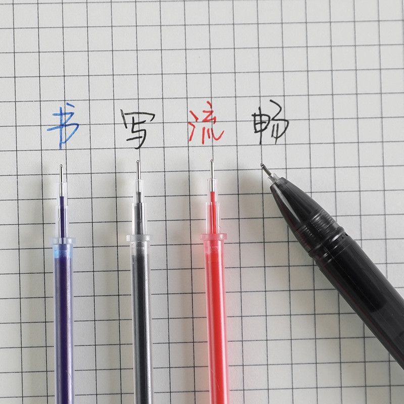20Pcs/Lot Gel Pen Punjenje Neutralna Pen Kvalitetno Punjenje Crno Plavo Crveno 0,5 mm 0,38 mm Bullet Punjenje Ured i škola