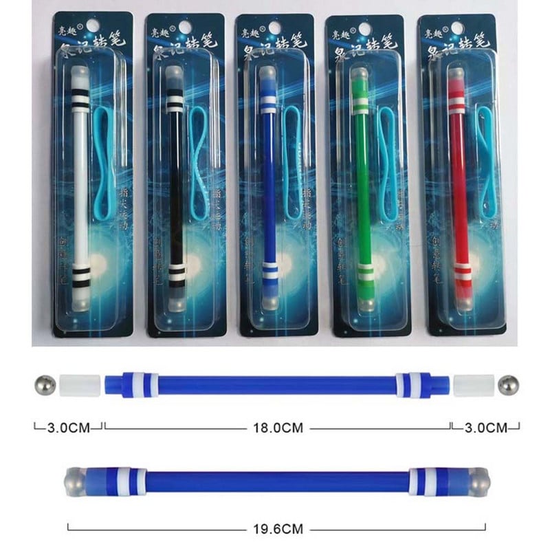 Nova Spinner Toy Odrasle Antistres Rotating Pen Fidget Toys Dječja Spinning Game Ručna Spinner Pen Pen za ublažavanje stresa Darovi