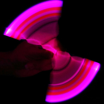 Акрилна светеща въртяща се писалка Игра Въртящи се химикалки за пръсти за деца Тийнейджъри Студентски игри Офис Училищни пособия