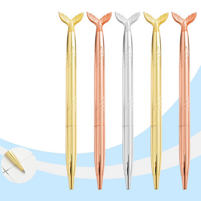 3-dijelna Lytwtw's Kemijska olovka Slatka sirena Wedding Rose Gold Metalni pribor Školski uredski pribor Olovke visoke kvalitete