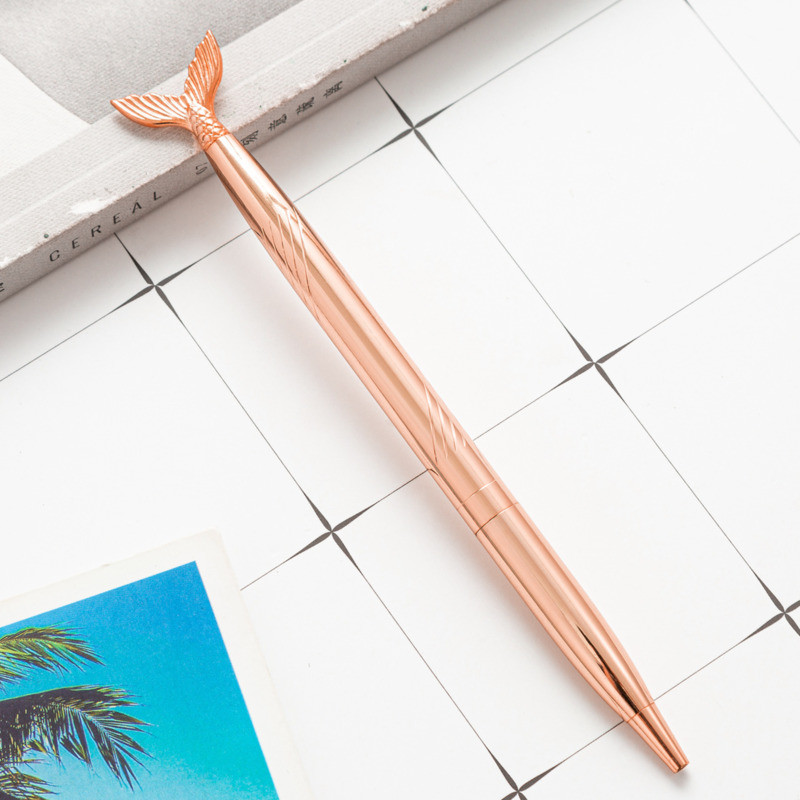 3-dijelna Lytwtw's Kemijska olovka Slatka sirena Wedding Rose Gold Metalni pribor Školski uredski pribor Olovke visoke kvalitete