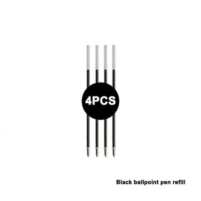 4+1 ručno oslikana višenamjenska kemijska olovka Press Višebojna kemijska olovka plus mehanička olovka Uredski školski materijal