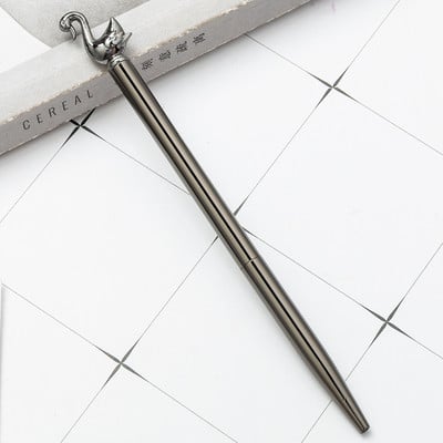 4 darab Lytwtw golyóstoll Swan Love Crystal esküvői fém réz toll Irodai kellékek Irodaszerek