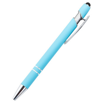 4 части Lytwtw\'s Ballpoint Pen Cute Metal Capacitive Touch Канцеларски материали Училищни офис консумативи Висококачествена писалка за преса