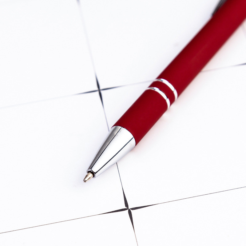 Lytwtwova kemijska olovka od 4 komada, slatka metalna kapacitivna dodirna dopisnica Školski uredski pribor Visokokvalitetna tiskarska olovka