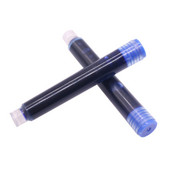 20 vnt Smulkaus stiliaus rašiklio priedai Rašalo maišelis Mėlynas ARBA juodas ilgis 50 mm kalibro 2,6 mm rašalo rašalas