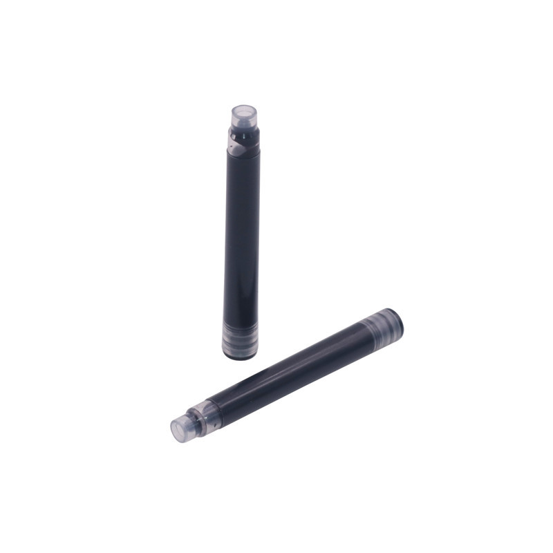 20 vnt Smulkaus stiliaus rašiklio priedai Rašalo maišelis Mėlynas ARBA juodas ilgis 50 mm kalibro 2,6 mm rašalo rašalas