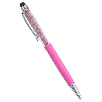 Στυλό αφής στυλό 4 τεμαχίων κρυστάλλινο στυλό γραφικής γραφής Γραφείο Σχολικό προμήθειο Spinning Metal Nurse Στυλό υψηλής ποιότητας