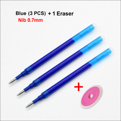 3 KOM / lot 0,5 mm, 0,7 mm brisivo punjenje za olovku, punjenje za gel olovku u 8 boja za pisanje, pribor za uredske školske papire