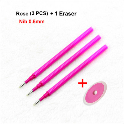 3 KOM / lot 0,5 mm, 0,7 mm brisivo punjenje za olovku, punjenje za gel olovku u 8 boja za pisanje, pribor za uredske školske papire