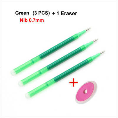 3 KOM / lot 0,5 mm, 0,7 mm brisivo punjenje za olovku, punjenje za gel olovku u 8 boja za pisanje, pribor za uredske školske papire