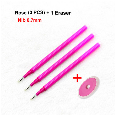 3 KOM / lot 0,5 mm, 0,7 mm brisivo punjenje za olovku, punjenje za gel olovku u 8 boja za pisanje, pribor za uredske školske papire