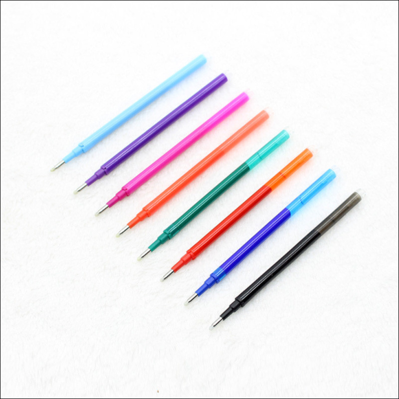3 KOM / lot 0,5 mm, 0,7 mm brisivo punjenje za olovku, punjenje za gel olovku u 8 boja za pisanje, pribor za uredske školske papire