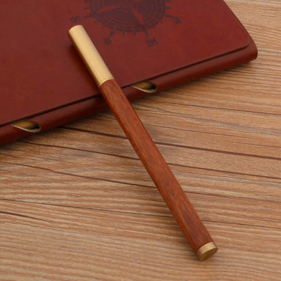 Kvaliteetse kaubamärgiga messingist puidust rull-pastapliiatsid Ebony Spin Golden Tindipliiatsid Kooliõpilaste kontorikingitused Kirjatarbed