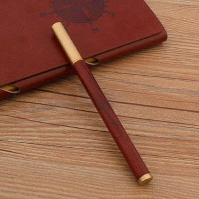 Kvaliteetse kaubamärgiga messingist puidust rull-pastapliiatsid Ebony Spin Golden Tindipliiatsid Kooliõpilaste kontorikingitused Kirjatarbed