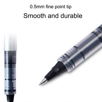 1 бр. Faber Castell Straight Liquid Rollerball Pen Гел писалка с мастило 0,5 mm Fine Point Smooth Ink Sign Pen Училищен офис стационарен