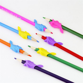 10/20 Pcs θήκη για στυλό Students Pencil silicon Holding Practice Device For Correcting Learning Stationery