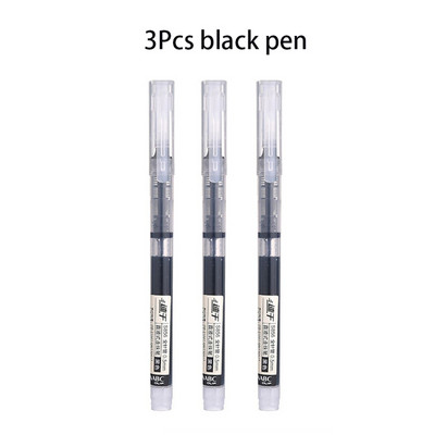 12 värvilist rulluvat pastapliiatsit Kiiresti kuivav tint, 0,5 mm eriti peene otsaga pliiatsid Vedela tindiga pastapliiatsid Mitmevärvilised rullpliiatsid (must/sinine/punane)