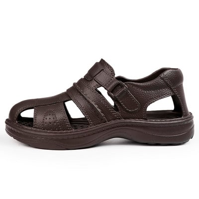 2023-as új férfi szandálok üreges nyári szandálok férfi légáteresztő strandszandálok férfi alkalmi cipők Sandalias Hombre nagy méretű