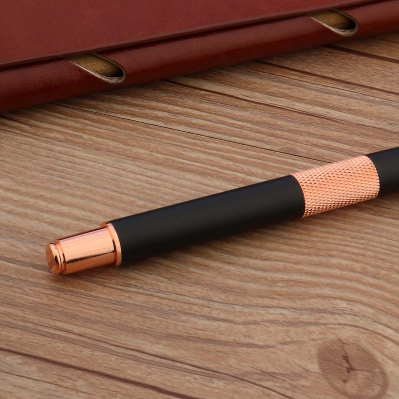 Pix de înaltă calitate, negru înghețat, 125, stilouri cu bile de culoare auriu, roz, pixuri, rechizite școlare de birou pentru afaceri Nou