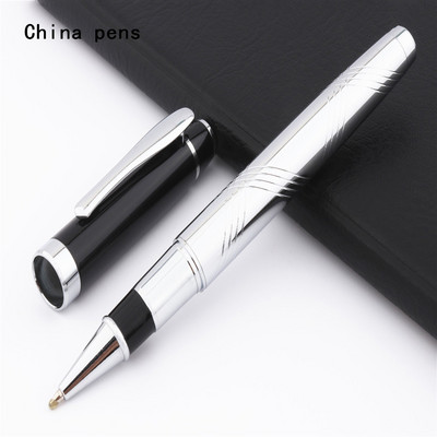 Calitate de lux 800 Platină Spiral Lien Model Birou de afaceri Pix Roller Pena Medie Rechizite pentru studenți noi Pixuri