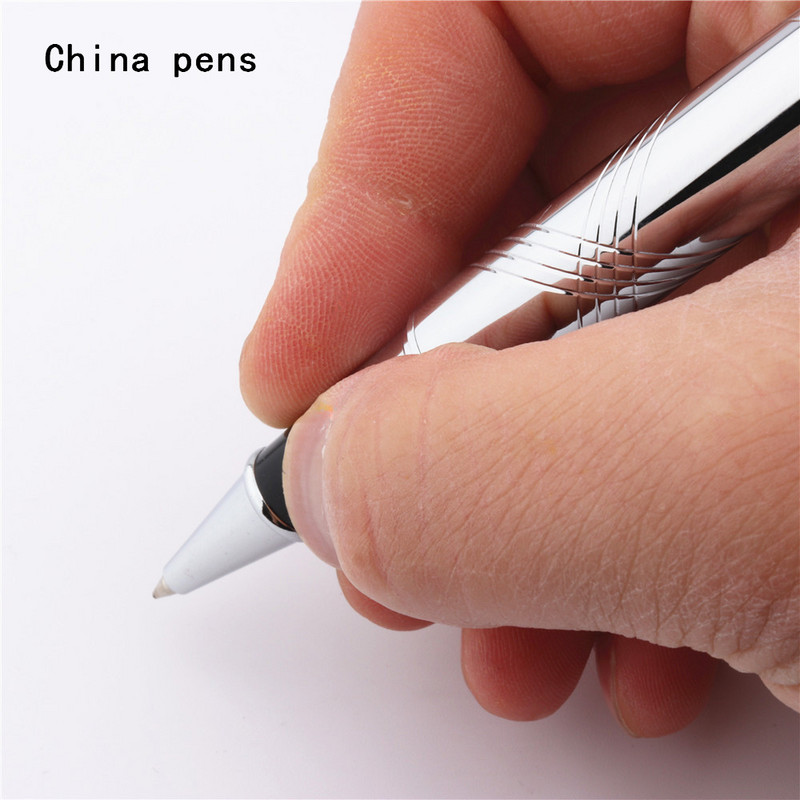 Calitate de lux 800 Platină Spiral Lien Model Birou de afaceri Pix Roller Pena Medie Rechizite pentru studenți noi Pixuri