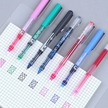 6 τμχ Σετ στυλό Simplicity Color Gel στυλό 0,5mm Γρήγορο στέγνωμα ίσιο στυλό Φοιτητικό Στυλό Γραφής Σχολικό Γραφείο