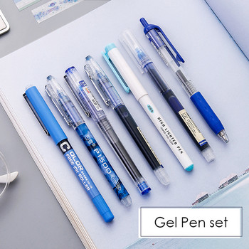 6 τμχ Σετ στυλό Simplicity Color Gel στυλό 0,5mm Γρήγορο στέγνωμα ίσιο στυλό Φοιτητικό Στυλό Γραφής Σχολικό Γραφείο