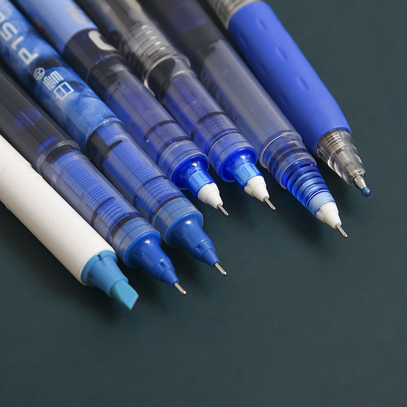 6 ks Simplicity Color Gel Pen Set 0,5 mm rýchloschnúce rovné pero Študentské kancelárske písacie perá Školské písacie potreby