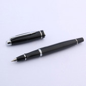 crna boja Račvasta strelica Srebrnasta BAOER 181 Trim Rollerball olovka