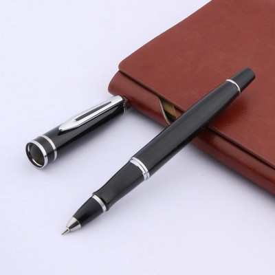 crna boja Račvasta strelica Srebrnasta BAOER 181 Trim Rollerball olovka