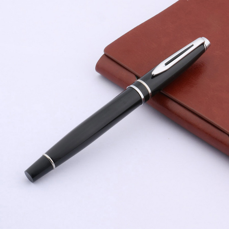 crna boja Račvasta strelica Srebrnasta BAOER 181 Trim Rollerball olovka