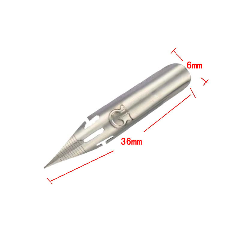 5tk G Nib roostevabast terasest Kalligraafia Nib Tööriista tarvikud Kirjatarbed Kontoritarbed Koolitarbed Kirjutamiskingitus