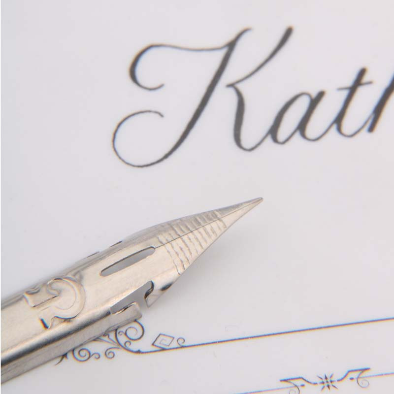 5tk G Nib roostevabast terasest Kalligraafia Nib Tööriista tarvikud Kirjatarbed Kontoritarbed Koolitarbed Kirjutamiskingitus