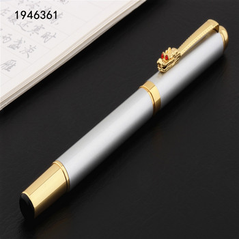 Υψηλής ποιότητας 7026 Oriental dragon Business office Medium Nib Rollerball Pen New Stationery Supplies στυλό για γραφή