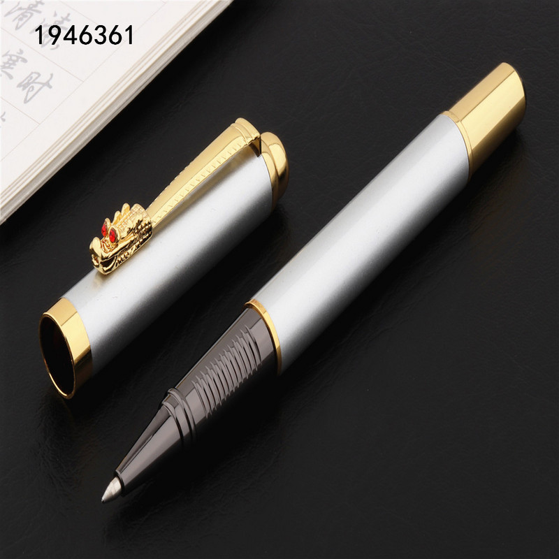 Aukštos kokybės 7026 Rytų drakonas Verslo biuras Vidutinio antgalio ritininis rašiklis Naujos raštinės reikmenys rašikliai rašymui
