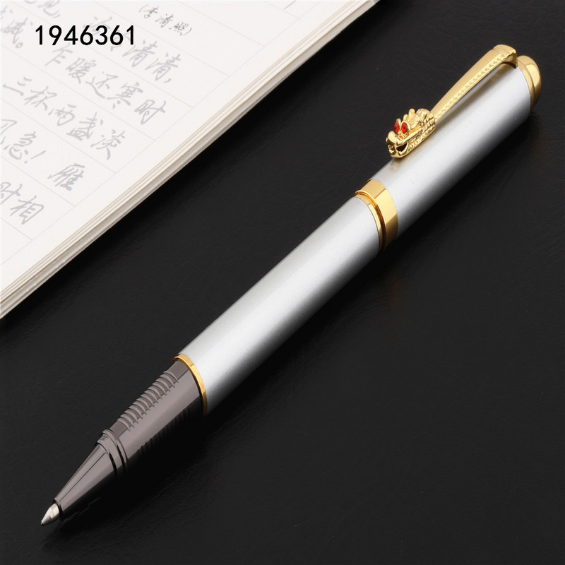 Aukštos kokybės 7026 Rytų drakonas Verslo biuras Vidutinio antgalio ritininis rašiklis Naujos raštinės reikmenys rašikliai rašymui