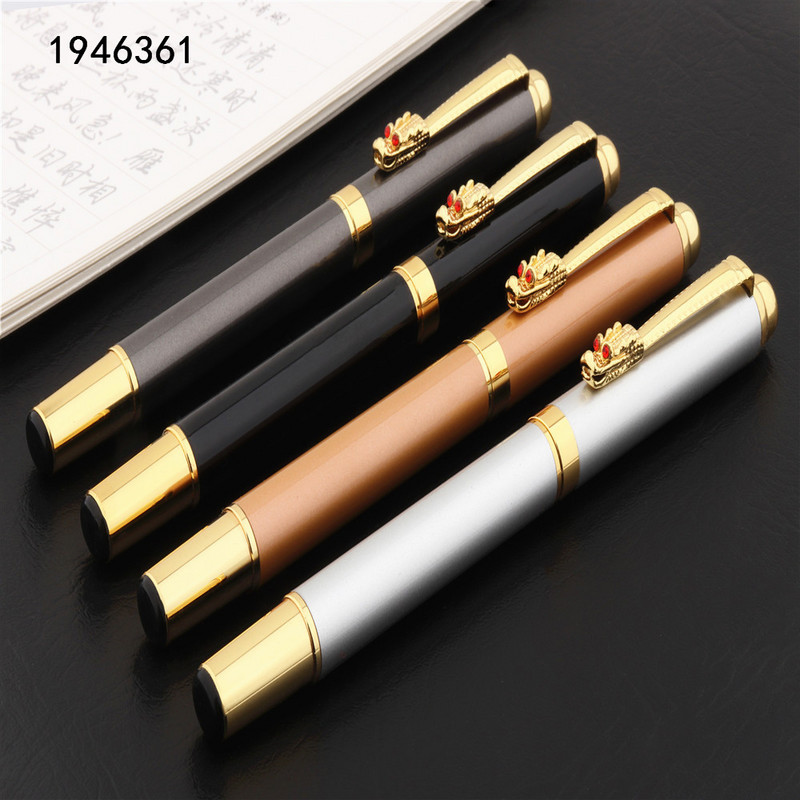 Aukštos kokybės 7026 Rytų drakonas Verslo biuras Vidutinio antgalio ritininis rašiklis Naujos raštinės reikmenys rašikliai rašymui