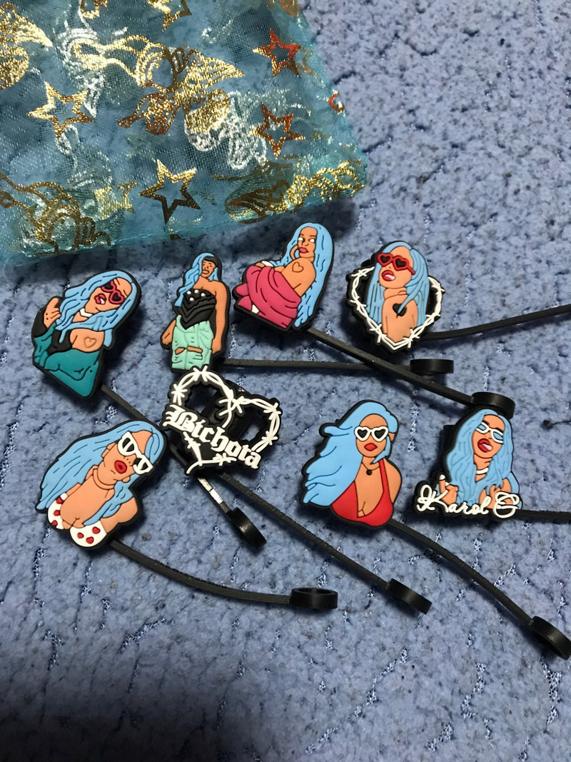 1 buc. PVC Mexic paie Topper reutilizabil prevenirea scurgerii capac creativ paie pentru cumpărături băuturi cești decor rezistent la praf