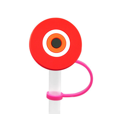 1 buc PVC Evil Eye Paie Topper Reutilizabil Prevenirea Scurgerii Demonii Creativ Paie Capacă băuturi Cupe Decorare rezistentă la praf